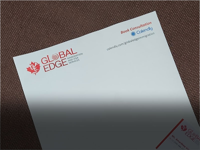 Letterhead and evelop design